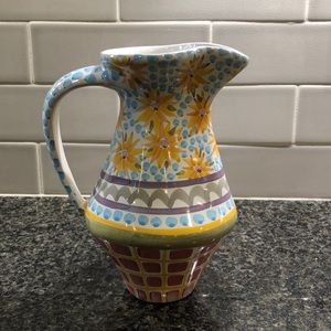 Mackenzie-Childs Ceramic Pitcher/Vase